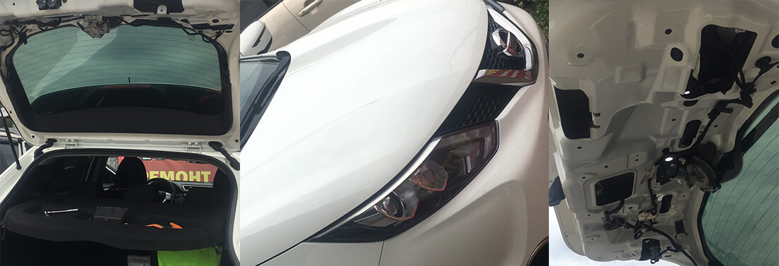 МАЙ 2019 / Nissan QASHQAI: установка камеры заднего вида